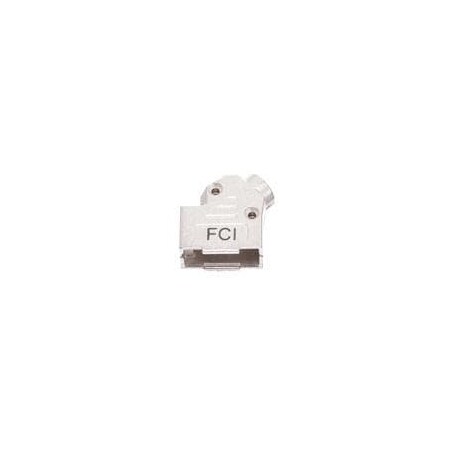 Fci Connector Accessory, 0.157In Min Cable Dia, 0.512In Max Cable Dia, Backshell, Zinc Alloy 8655MHRA0901KLF